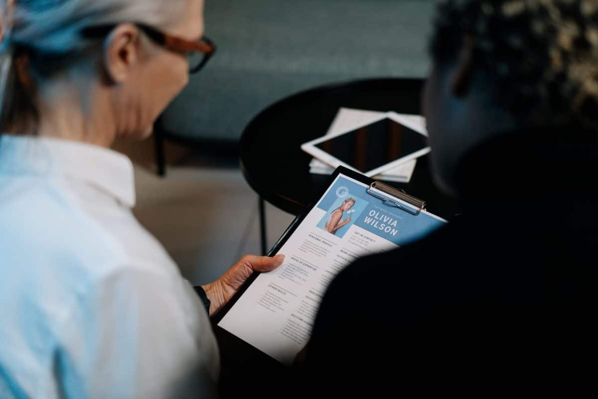 Lecture d'un CV
