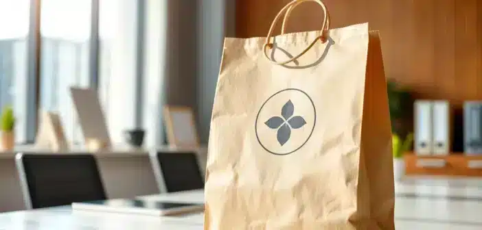 Pourquoi le sac kraft personnalisé est un atout pour votre communication d'entreprise