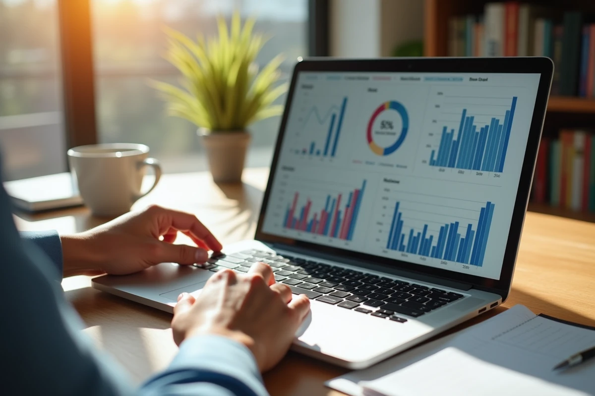 Gros plan sur un écran d