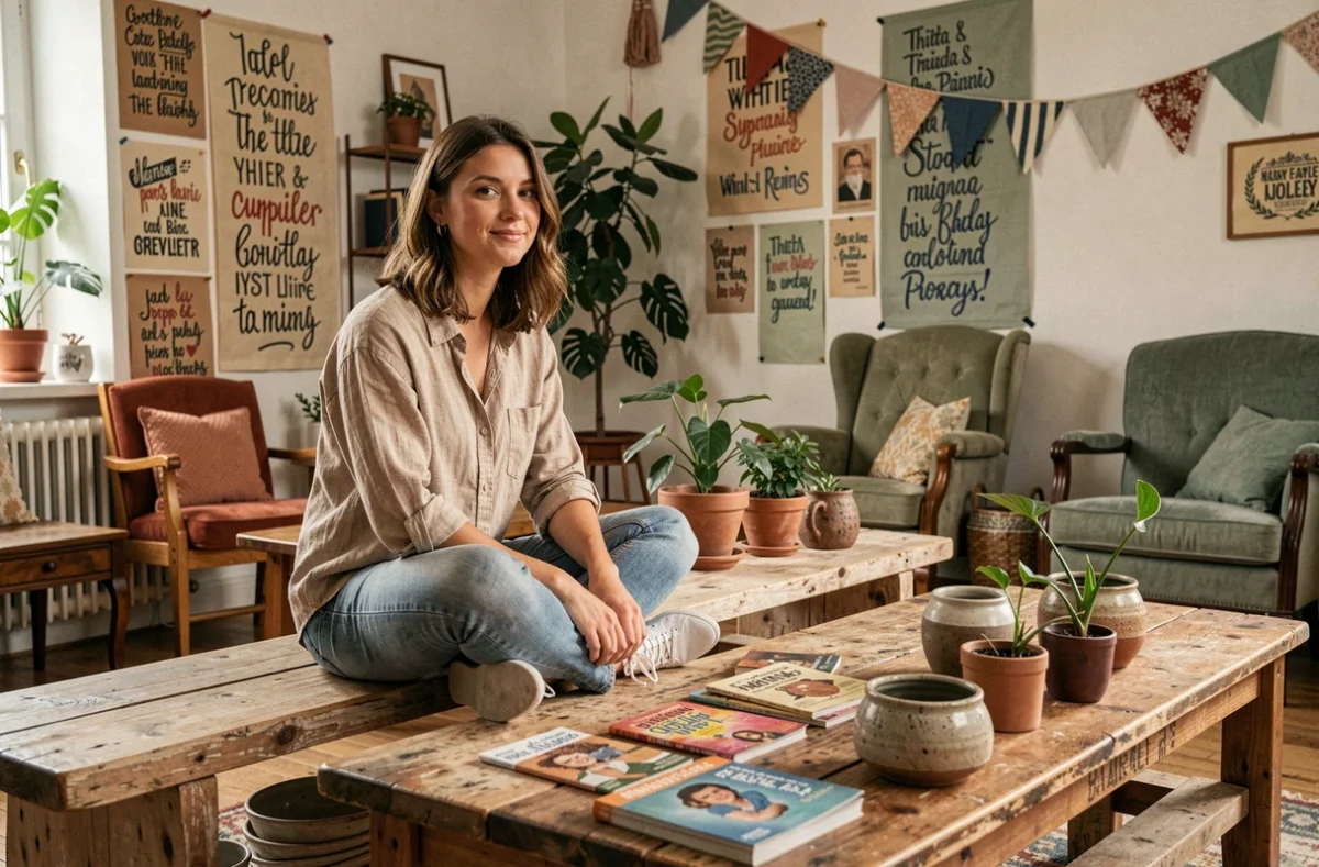 Tiers-lieu engagé La Pagaille à Ivry-sur-Seine avec mobilier de récupération et atmosphère associative chaleureuse