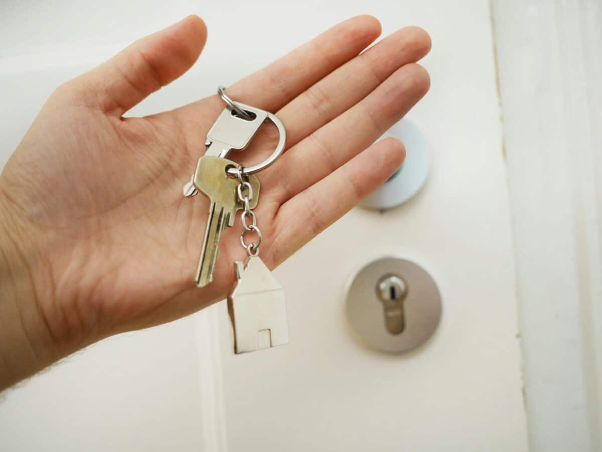porte clés de clés de maison