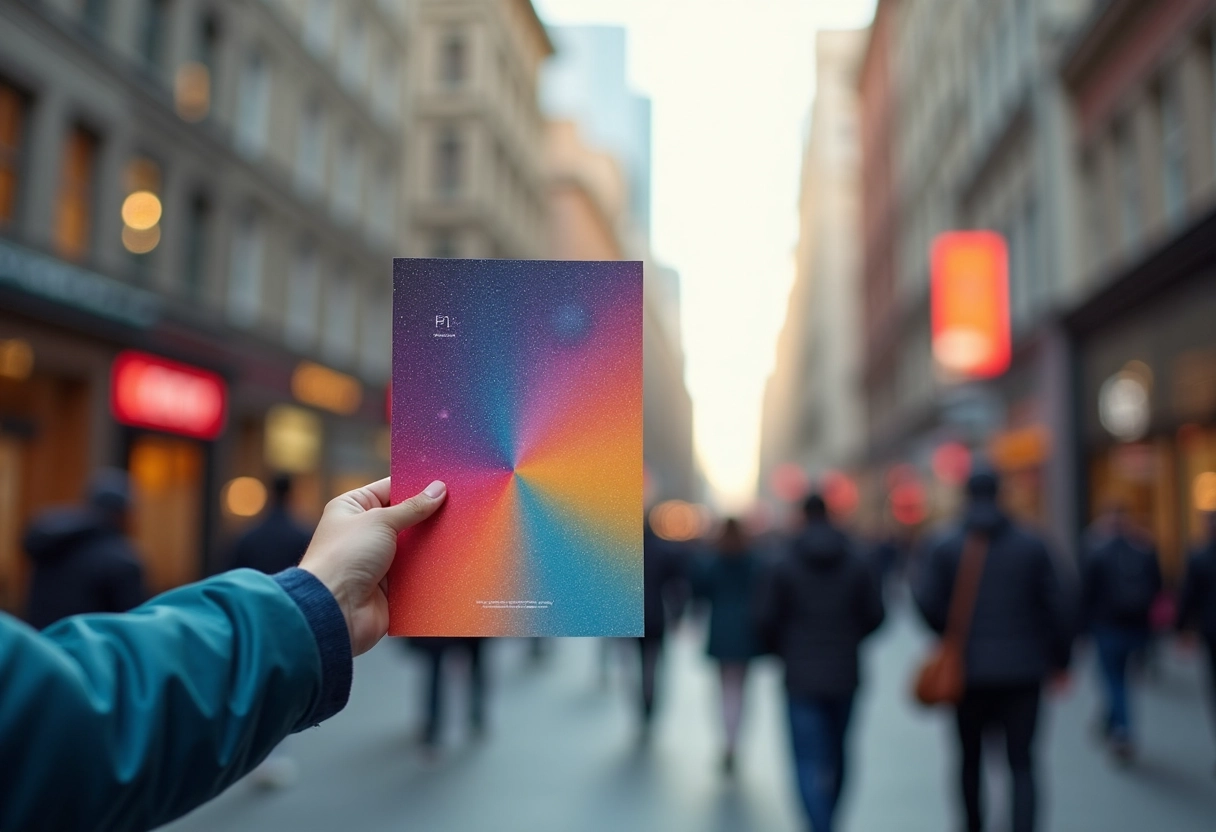 flyer coloré