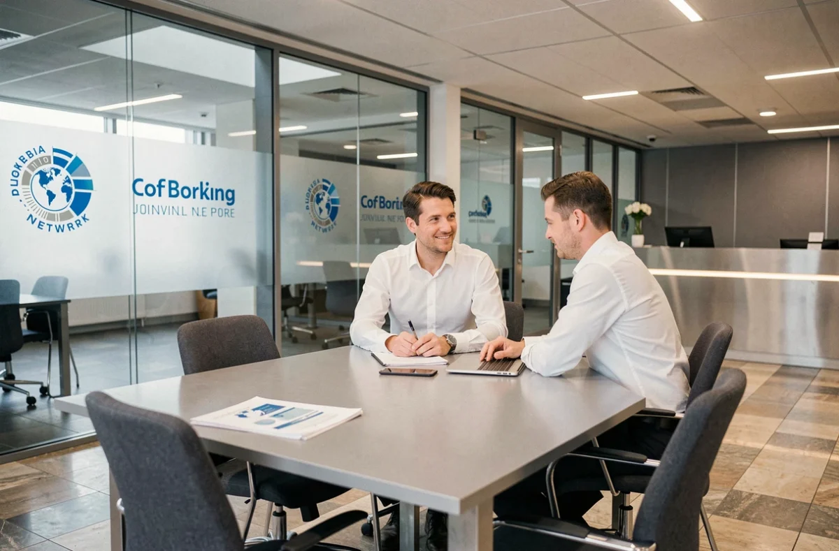 Centre de coworking Regus Gabriel Péri à Joinville-le-Pont avec salle de réunion vitrée et ambiance corporate internationale
