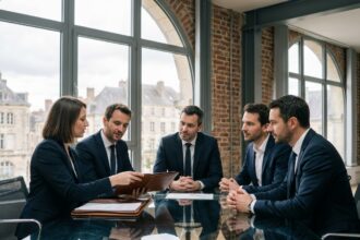 Groupe en entretien professionnel à Reims